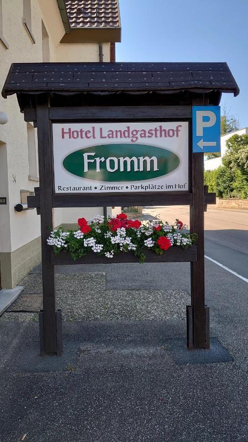 Untergruppenbach Hotel Landgasthof Fromm מראה חיצוני תמונה